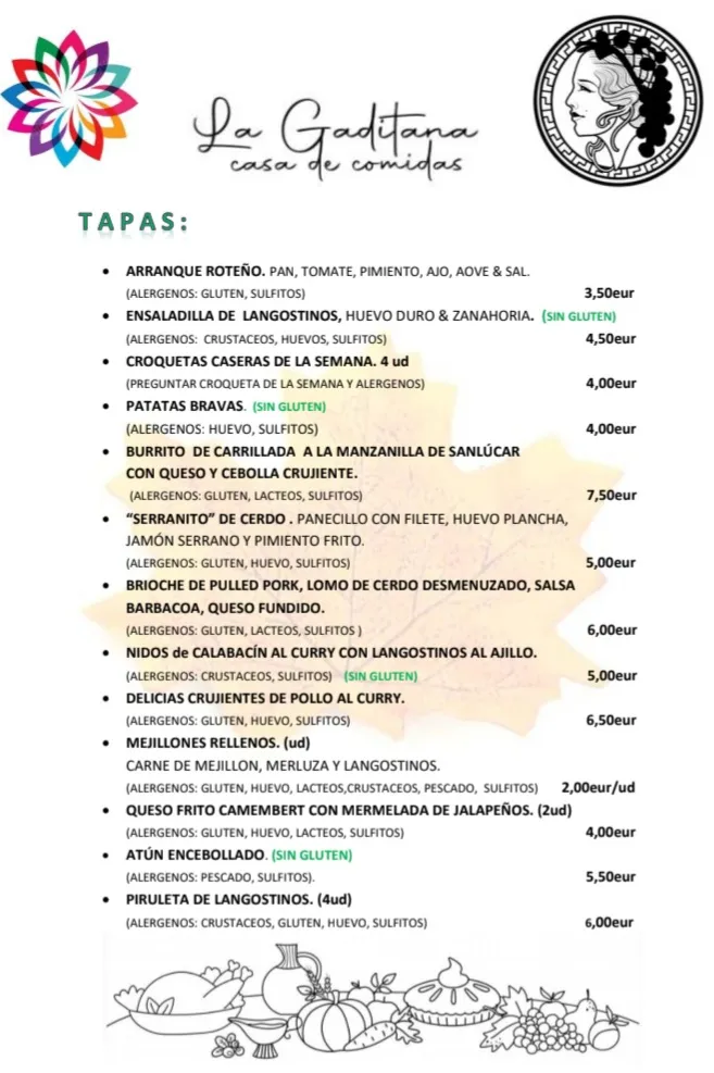 Menu_La Gaditana - Casa de Comidas_Rota_image_1