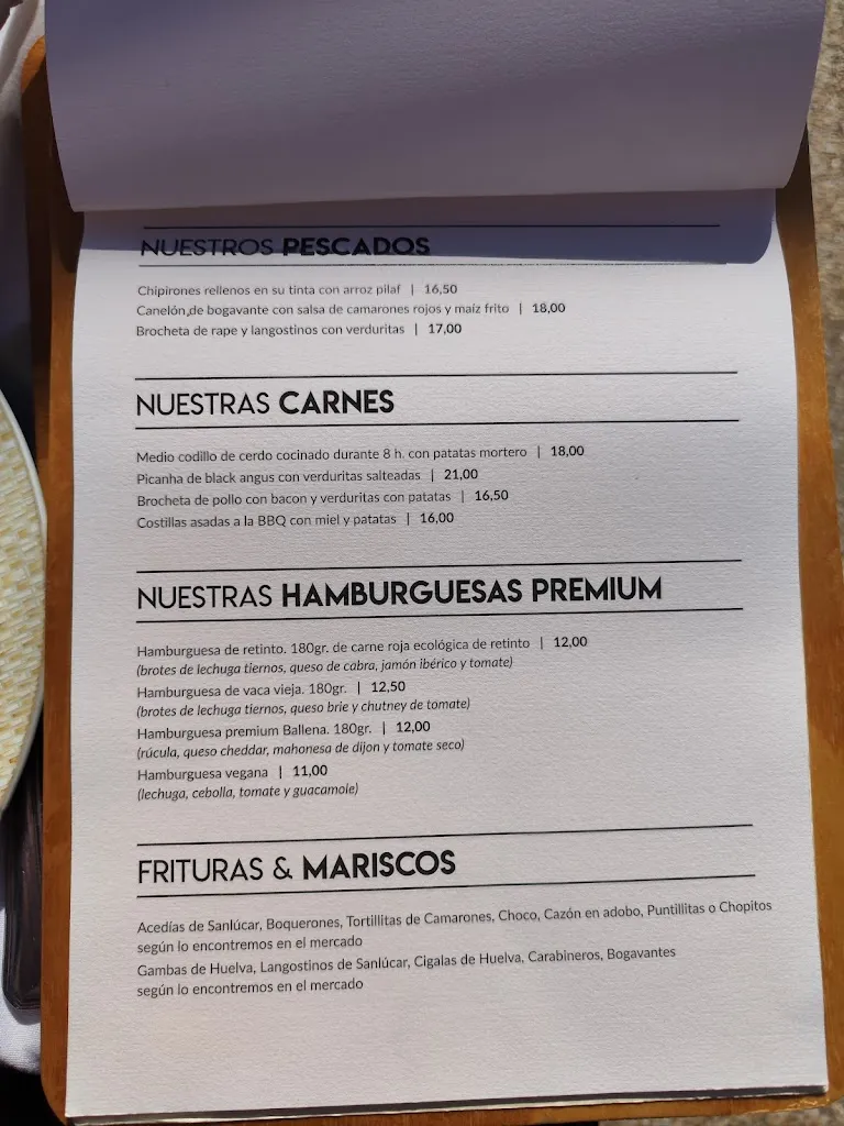 Menu_Restaurante Arrocería Ballena_Rota_immagine_4