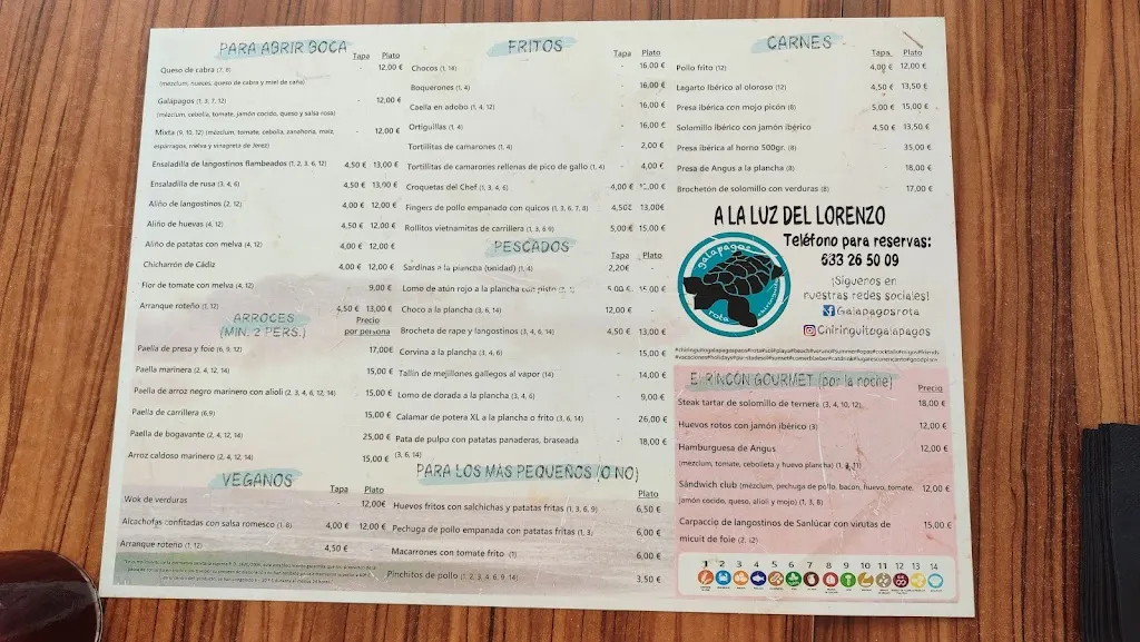 Menu_Chiringuito Galápagos_Rota_image_4
