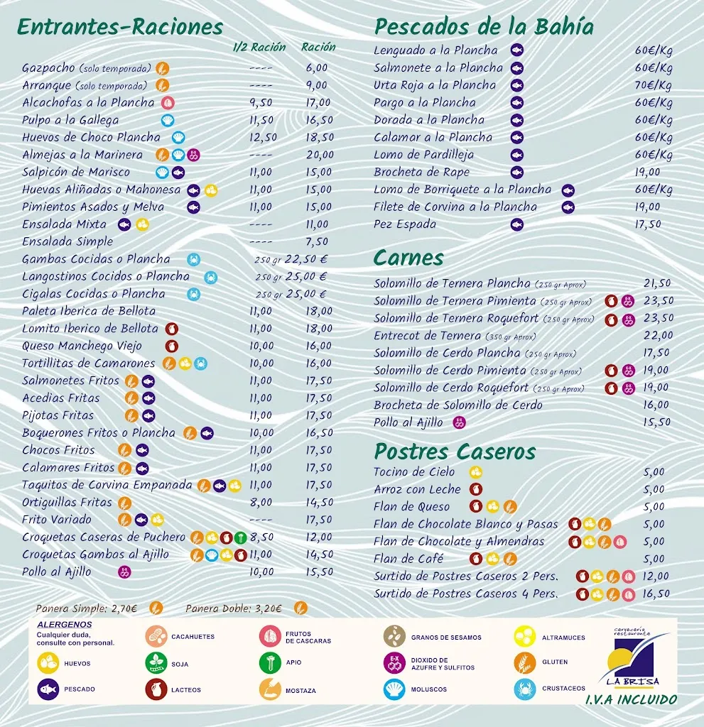 Menu_Cervecería Restaurante La Brisa_Rota_image_3