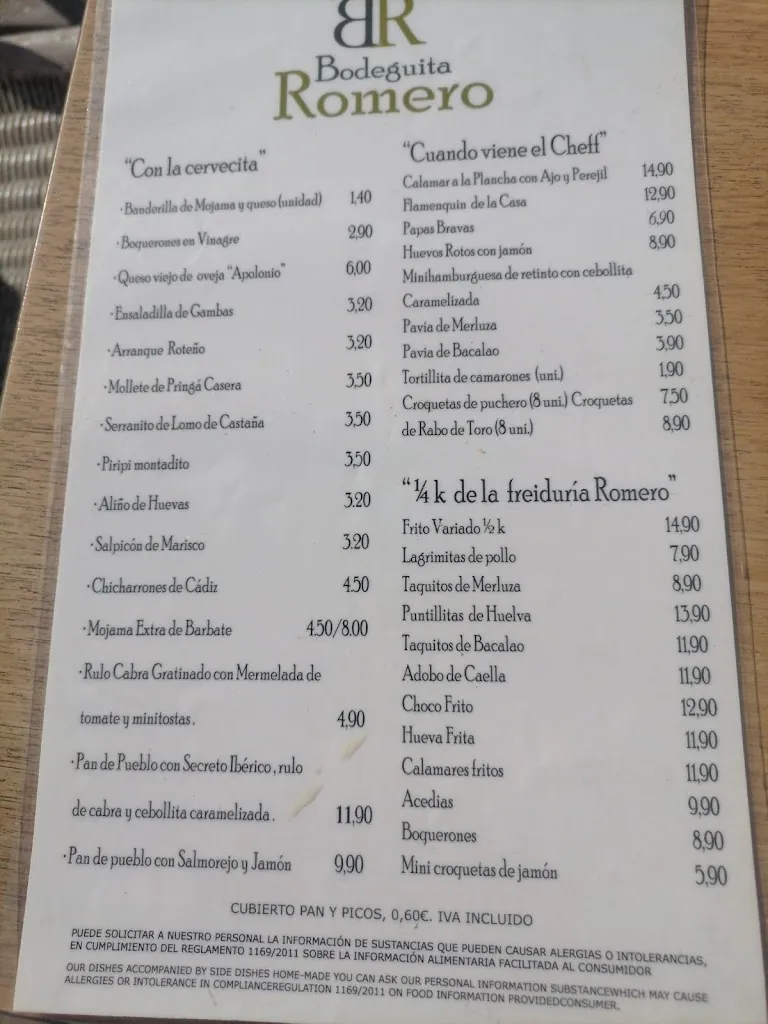 Menu_Bodeguita Romero_Rota_image_4