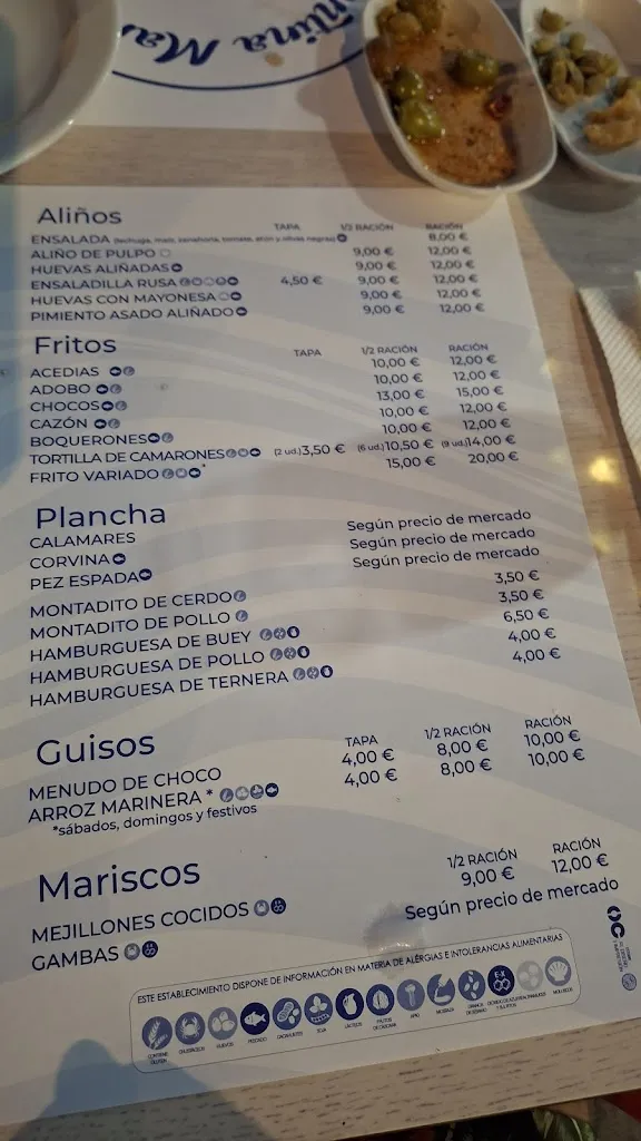 Menu_Cantina Marinera Rota_Rota_image_1