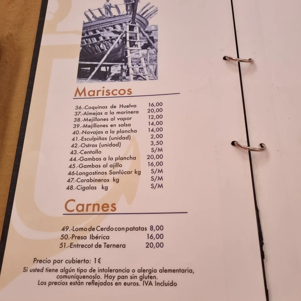Menu_El Ancla_Tarifa_image_1