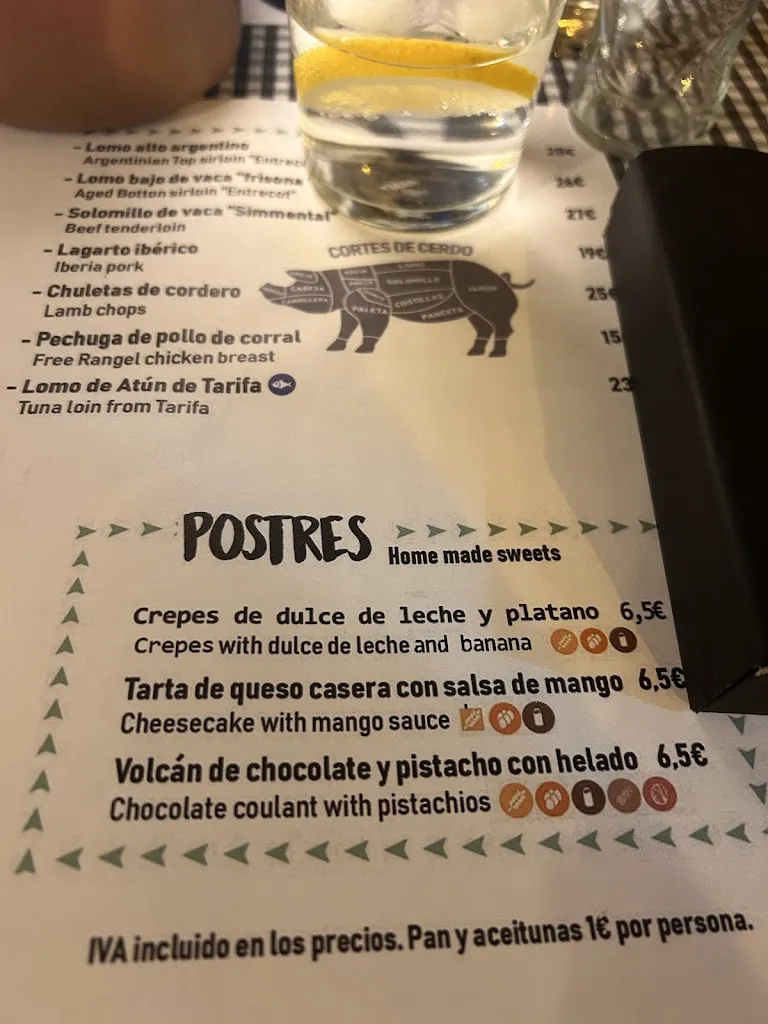 Menu_El Guapo Tarifa_Tarifa_image_1