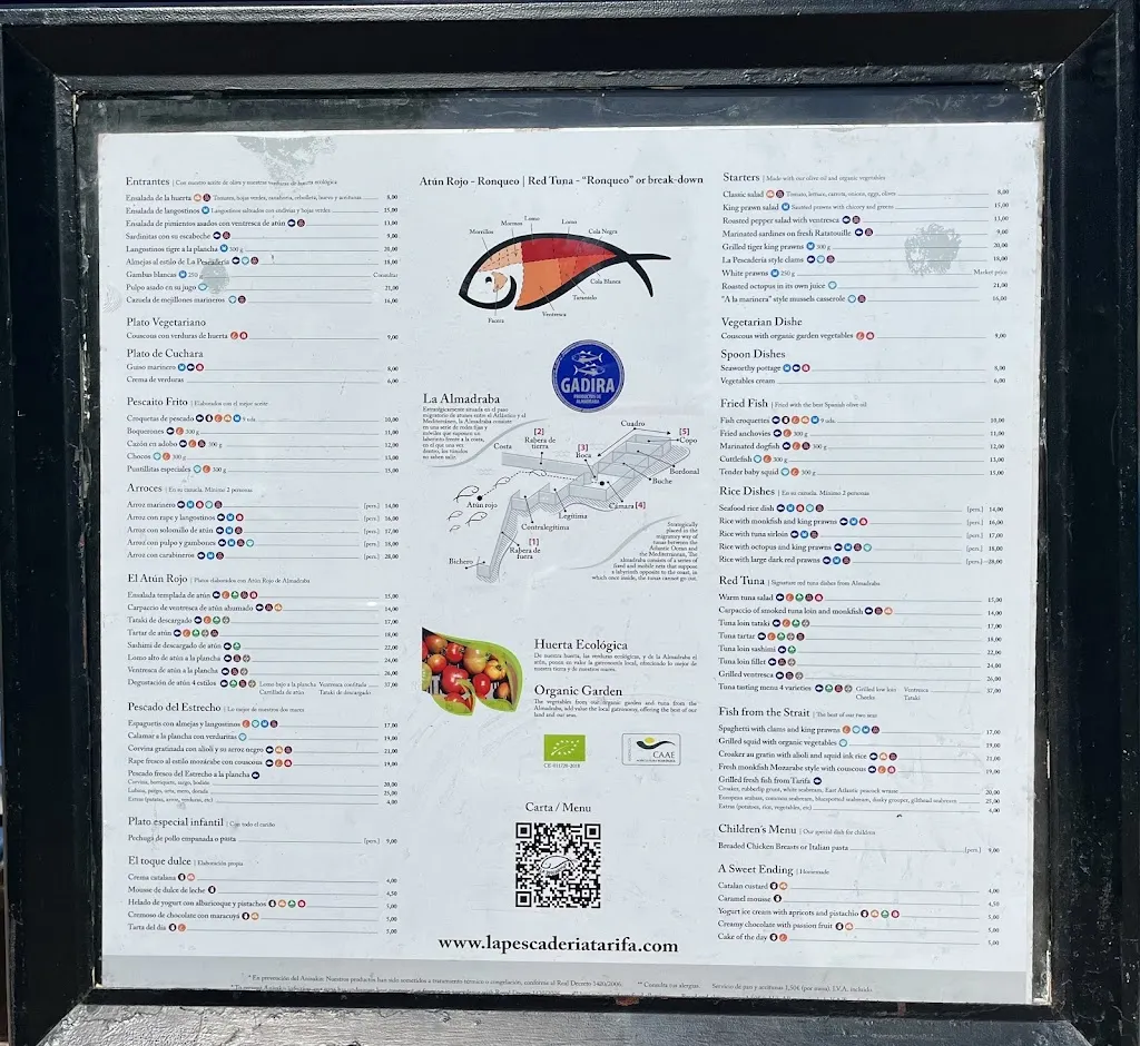 Menu_Restaurante La Pescadería_Tarifa_image_1