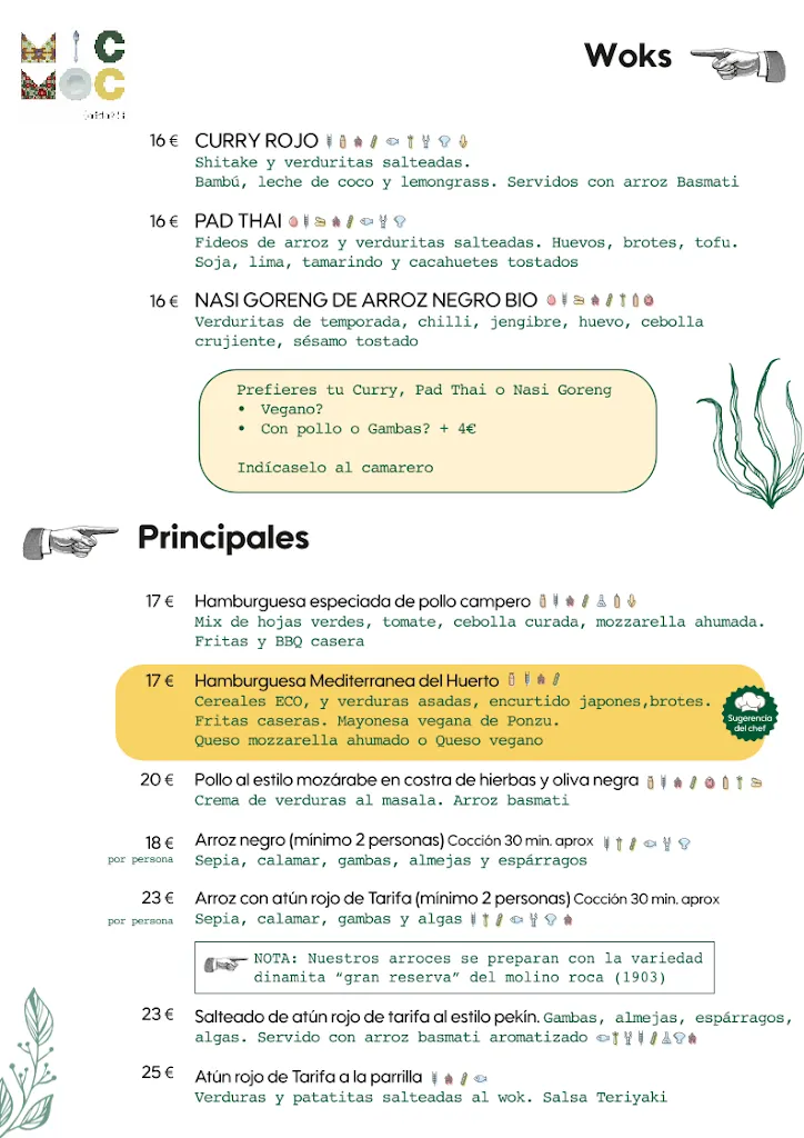 Menu_Restaurante Mic Moc_Tarifa_image_1