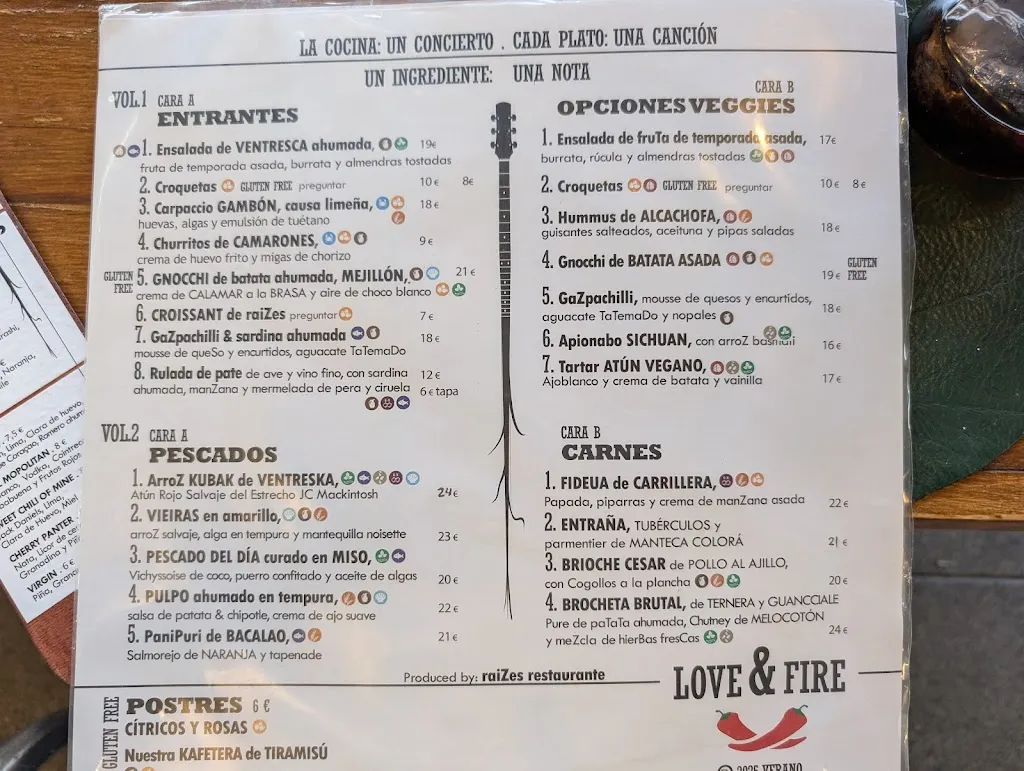 Menu_Restaurante Raizes_Tarifa_immagine_4