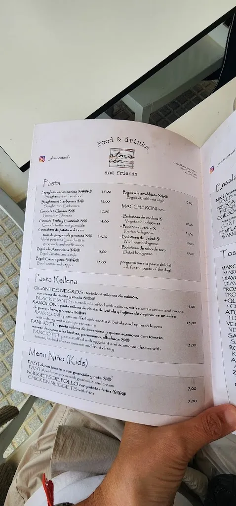 Menu_Restaurante Almacén_Tarifa_image_4