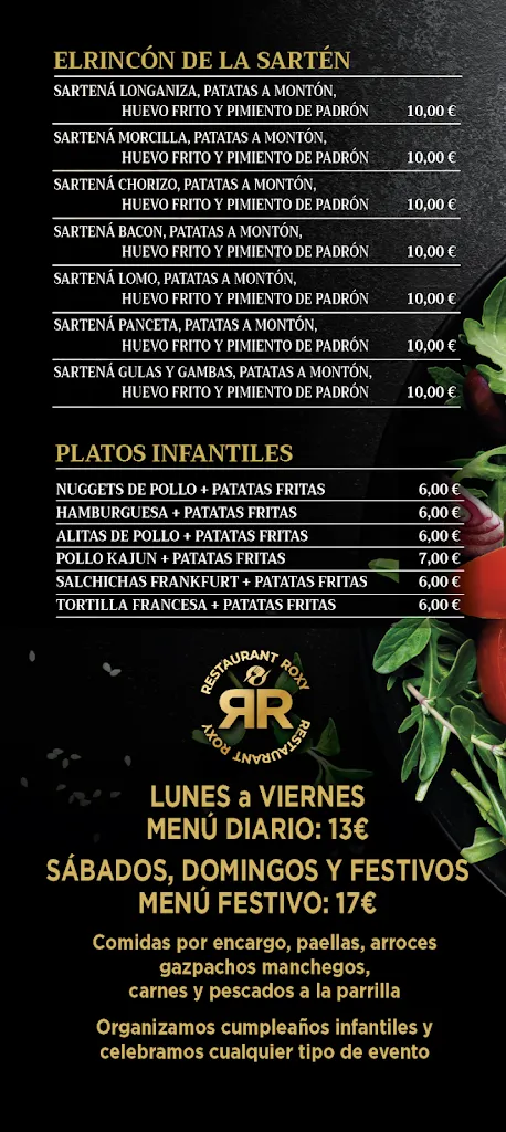 Menu_Restaurante Roxy | Tapas | Gazpachos | Paellas | Carnes_Almansa_image_3