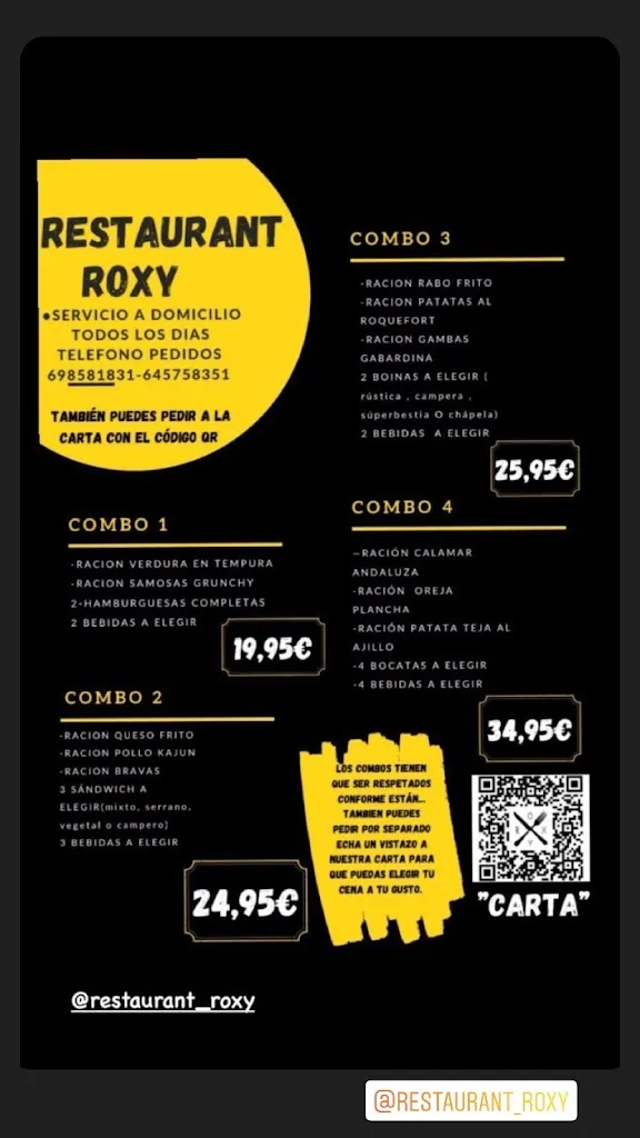 Menu_Restaurante Roxy | Tapas | Gazpachos | Paellas | Carnes_Almansa_image_4