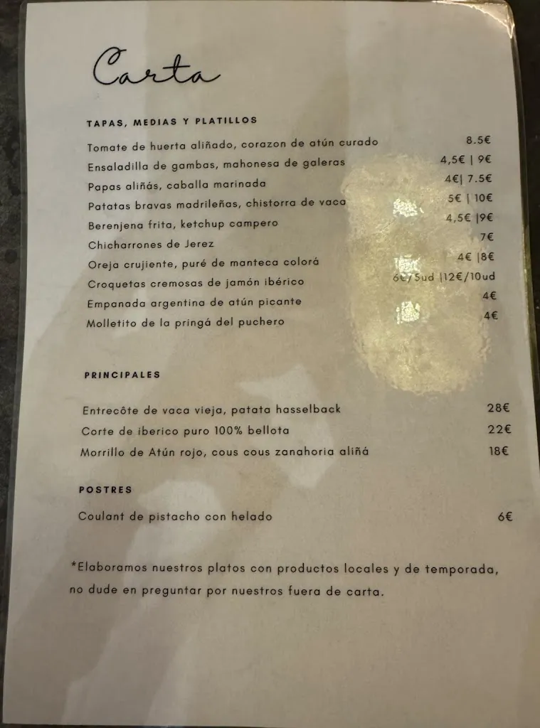 Menu_Taberna La Candela_Tarifa_image_1