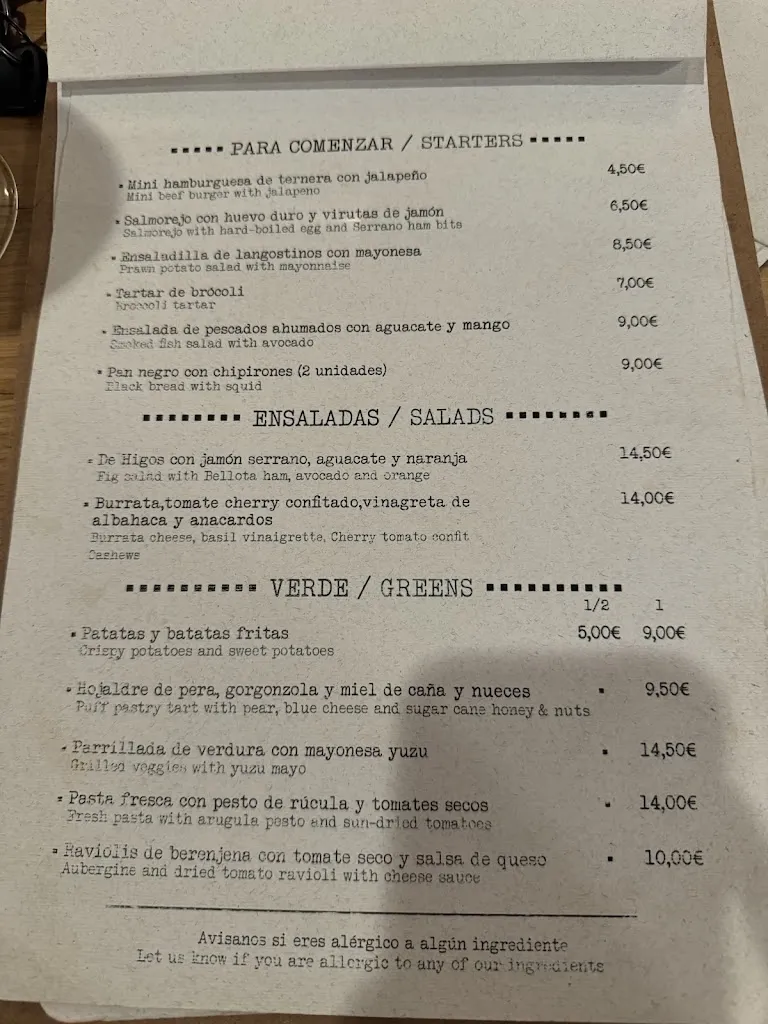 Menu_No. 6 Cocina Sencilla_Tarifa_image_2