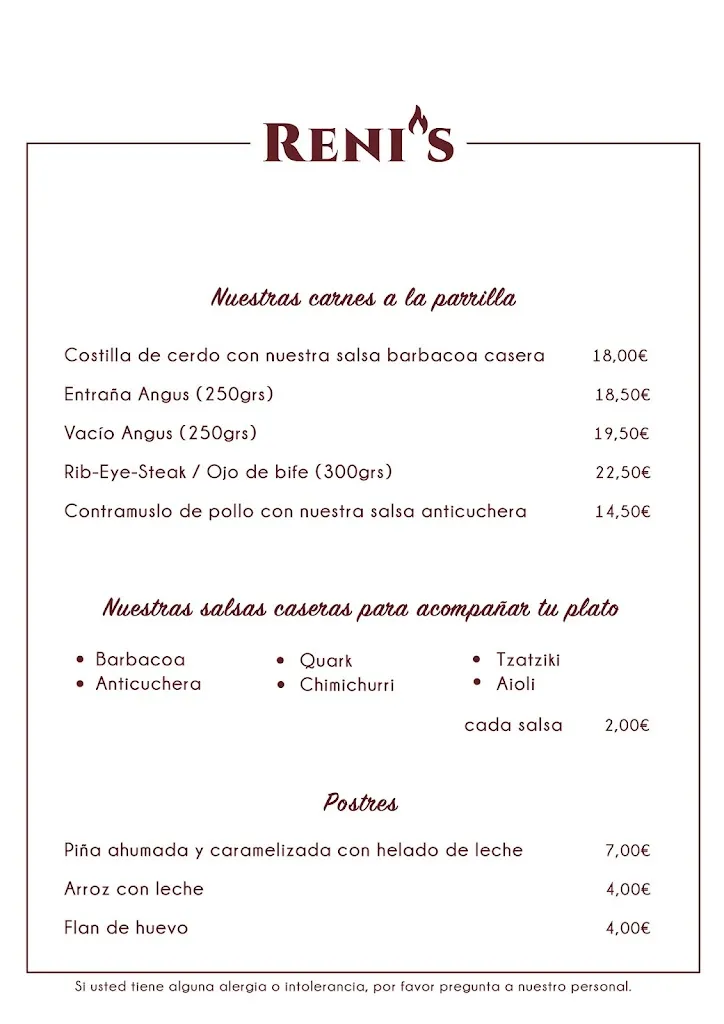 Menu_Reni´s_Tarifa_immagine_4
