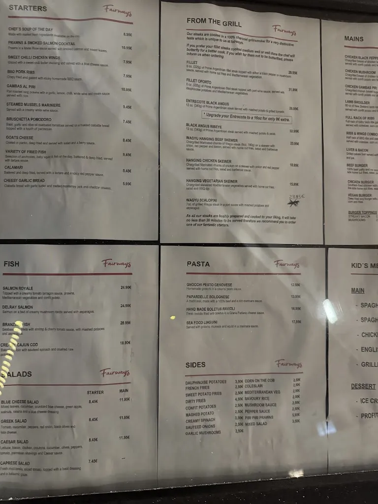 Menu_Fairways Restaurant_Villamartín_image_2
