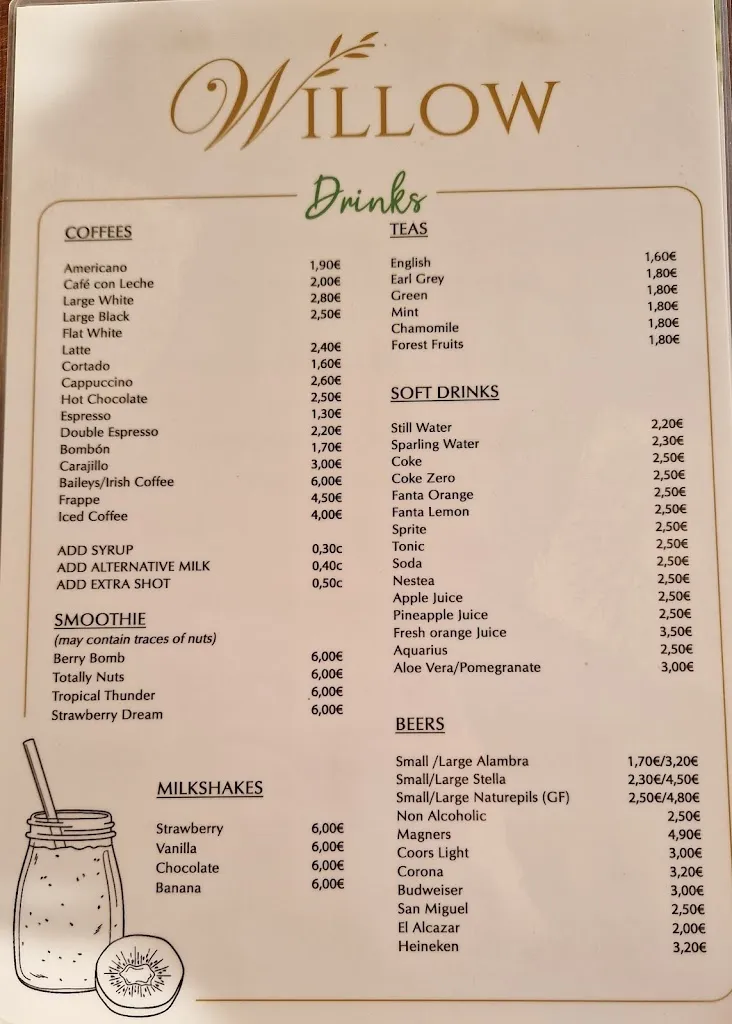 Menu_Willow Villamartín_Villamartín_image_3