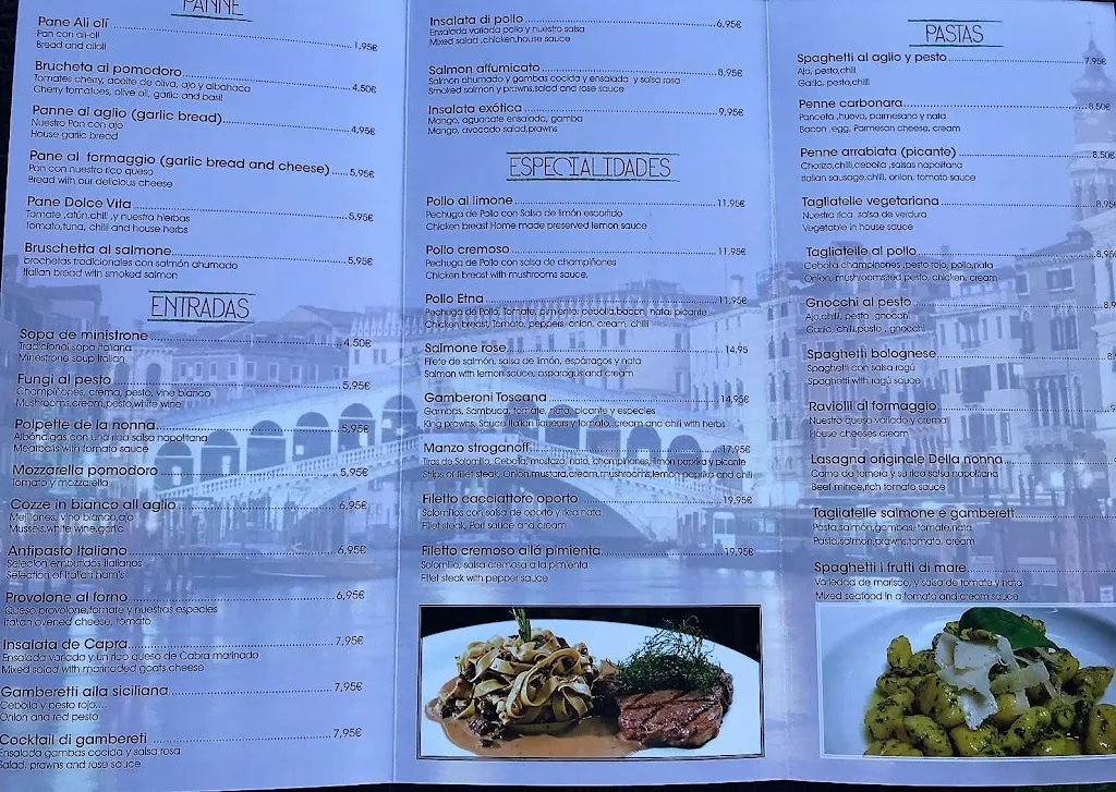 Menu_La Fuente Dolce Vita_Villamartín_immagine_2
