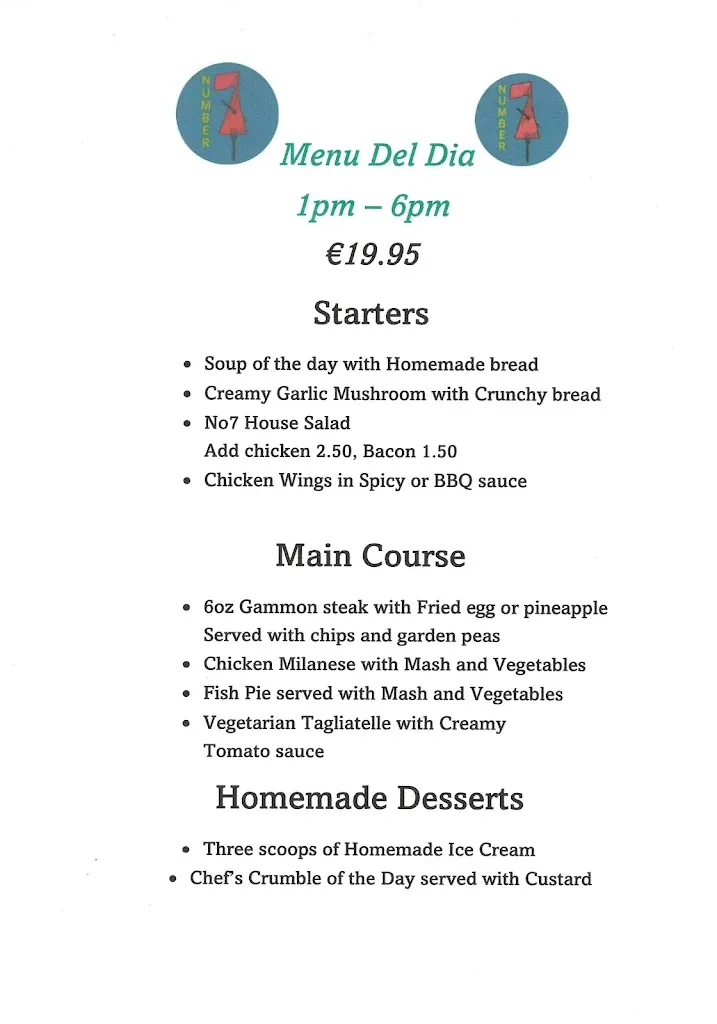 Menu_Number 7, Gastro Restaurant_Villamartín_image_3