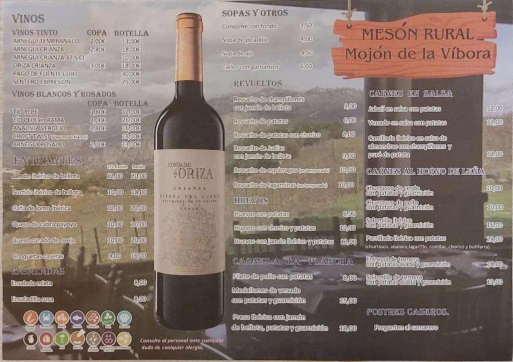 Menu_Restaurante Mojón de la Víbora_Ubrique_image_1