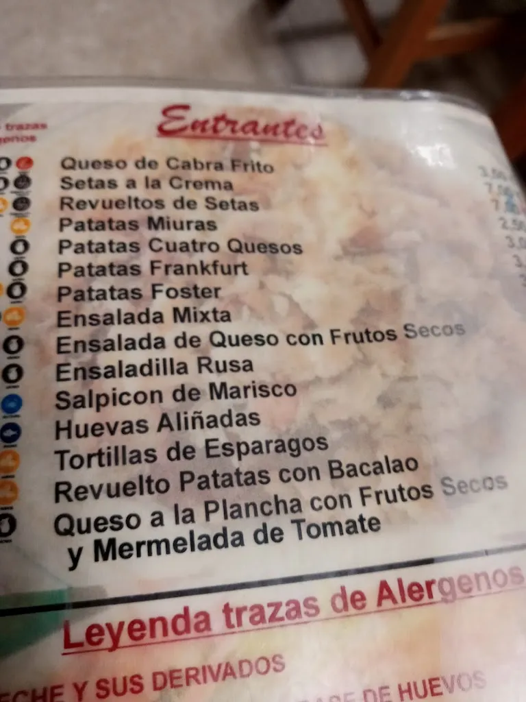 Menu_Bar El Prado_Ubrique_image_2