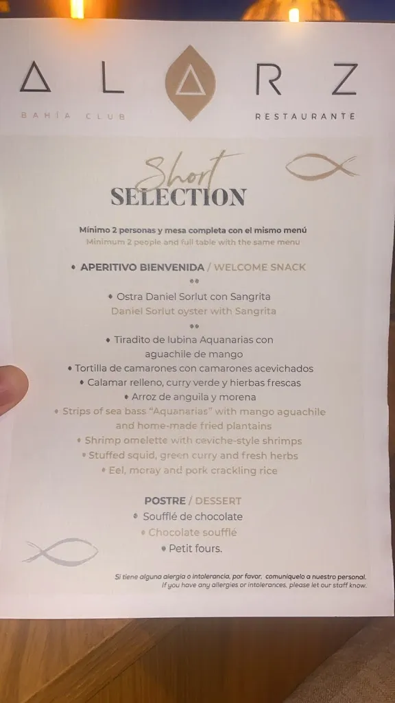 Menü_Restaurante ALARZ_Arrecife_Bild_4