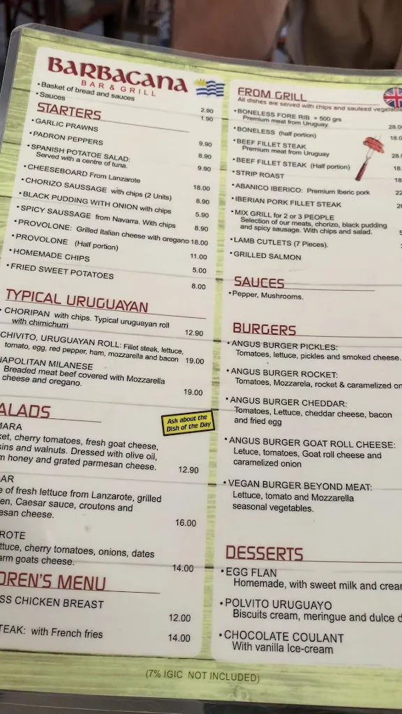 Jariya Honey_Barbacana Bar & Grill_Arrecife_review