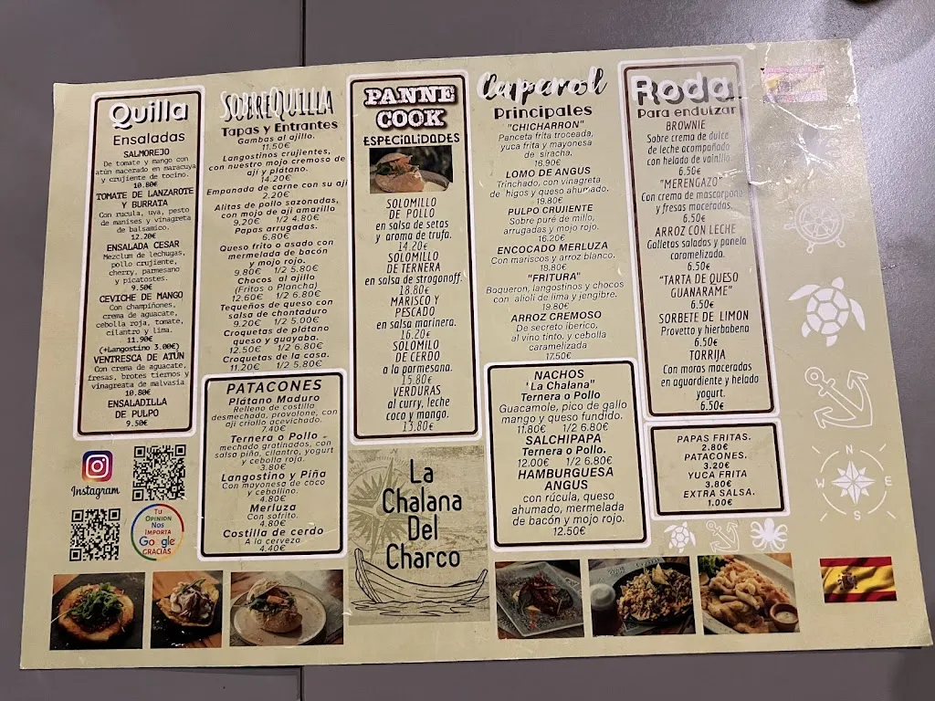 Menu_Tasca La Raspa_Arrecife_image_1