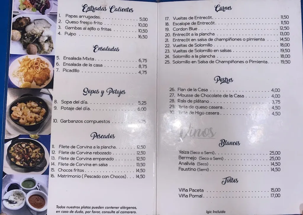 Menu_Charco Vivo_Arrecife_image_1