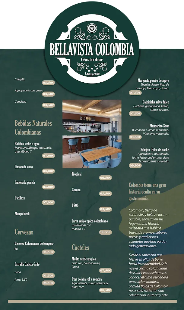 Menu_Restaurante Bellavista Colombia_Arrecife_image_2