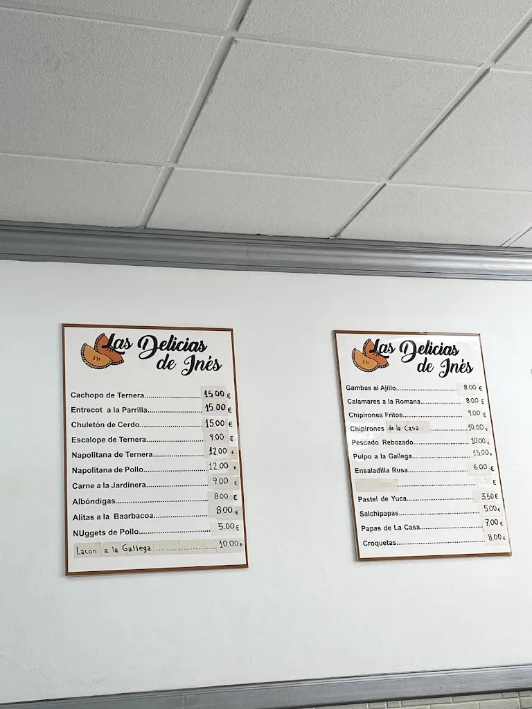 Menu_Restaurante Las Delicias de Ines_Arrecife_image_1