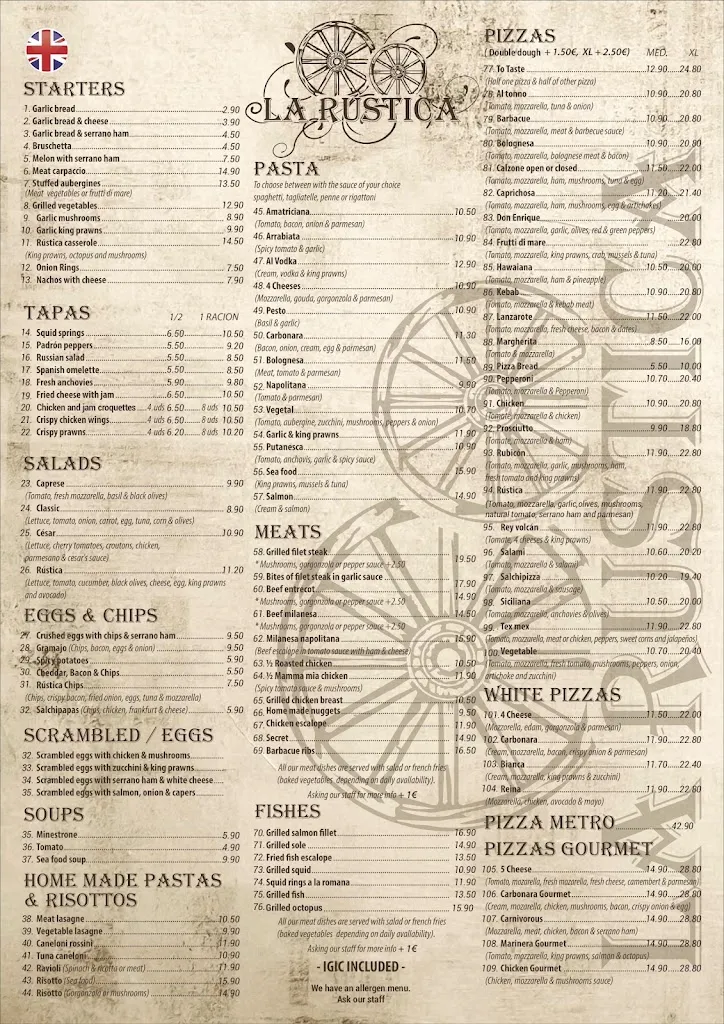 Menu_Restaurantes La Rústica_Arrecife_image_1