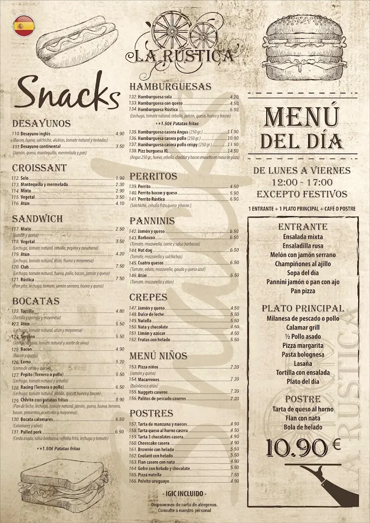 Menu_Restaurantes La Rústica_Arrecife_image_3