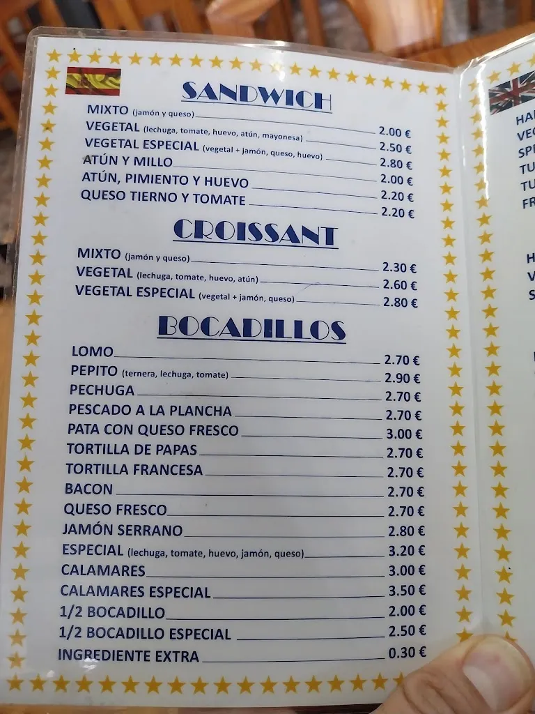 Menu_Restaurante La estrella de Arrecife_Arrecife_immagine_3
