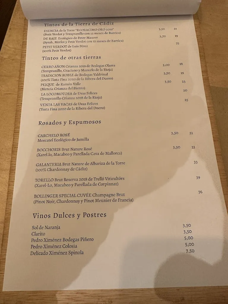 Menu_Restaurante • Elmuro_Vejer de la Frontera_image_4