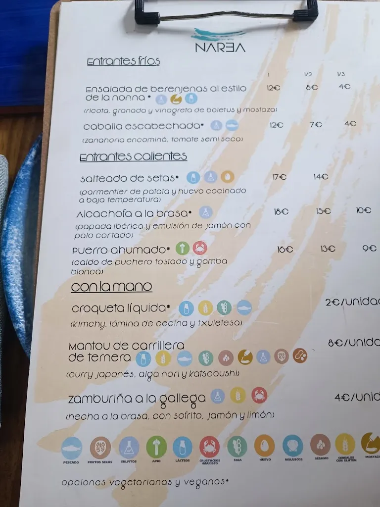 Menu_Narea Restaurante_Vejer de la Frontera_image_2