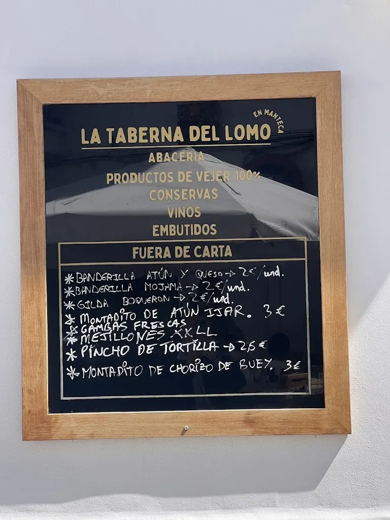 Menu_La Taberna del Lomo en Manteca_Vejer de la Frontera_image_4