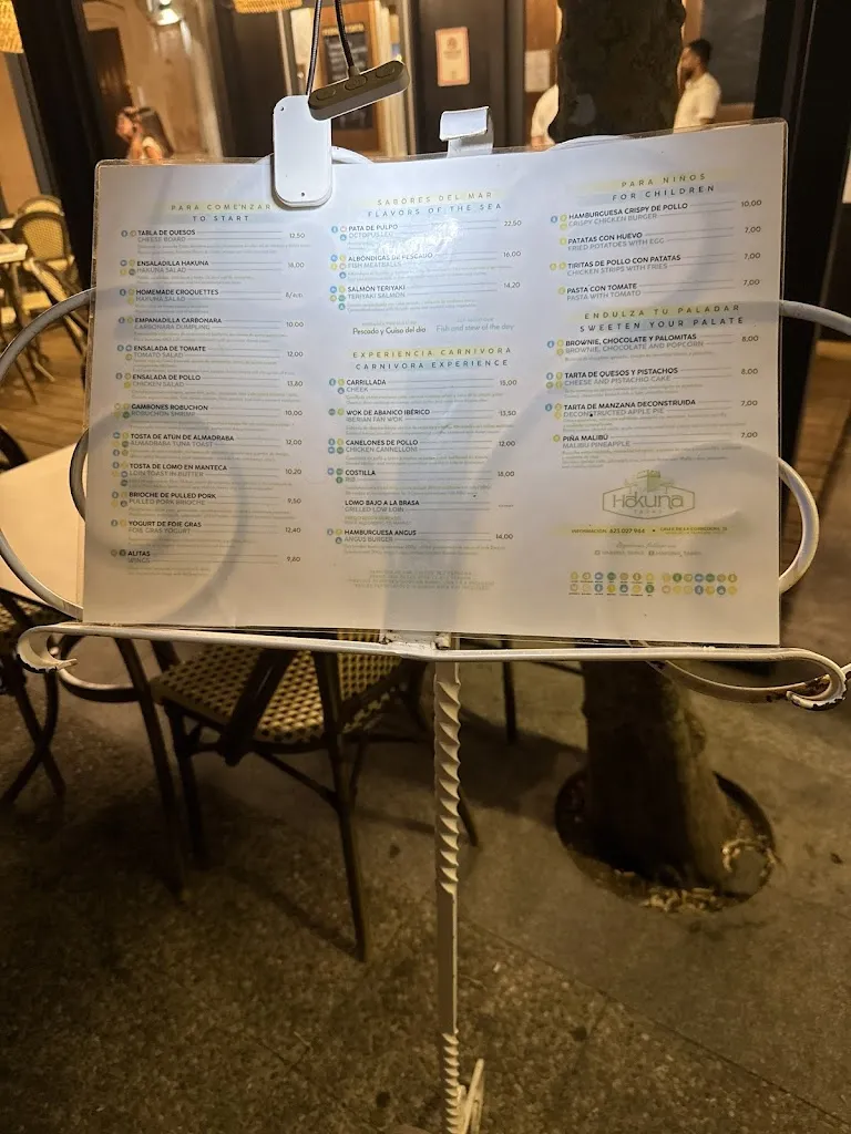 Menu_Hakuna Tapas_Vejer de la Frontera_image_3