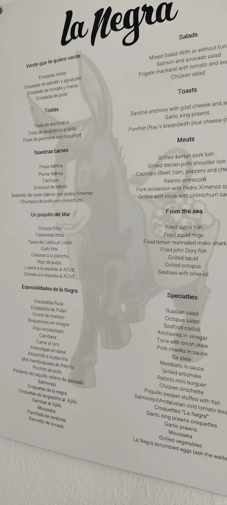 Menu_La Negra_Vejer de la Frontera_image_2