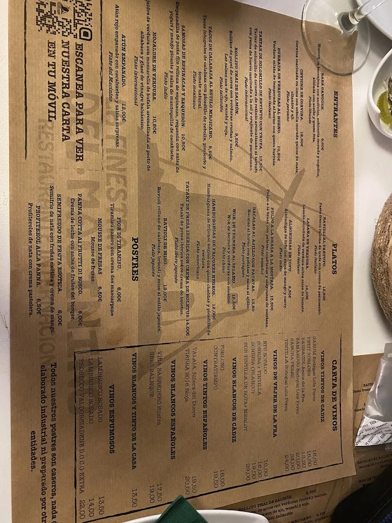 Menu_Il Macinino Ristorante_Vejer de la Frontera_image_1