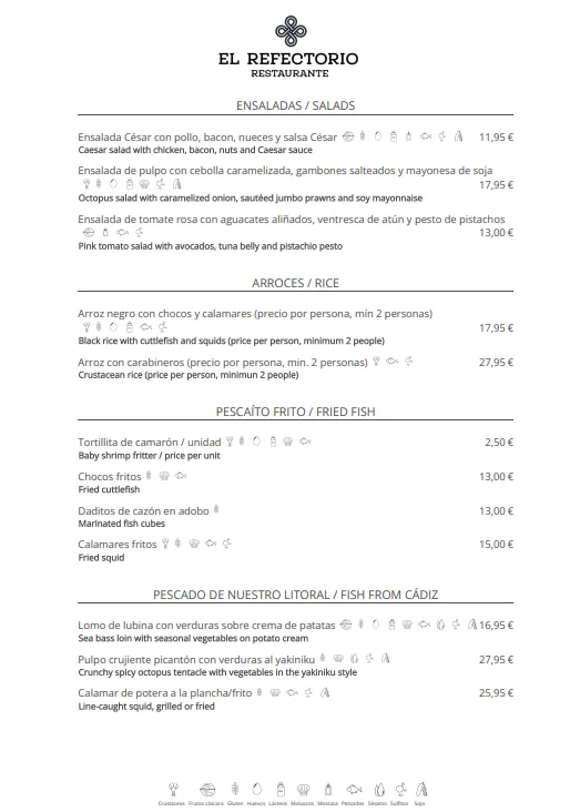 Menu_Restaurante El Refectorio_Vejer de la Frontera_image_2