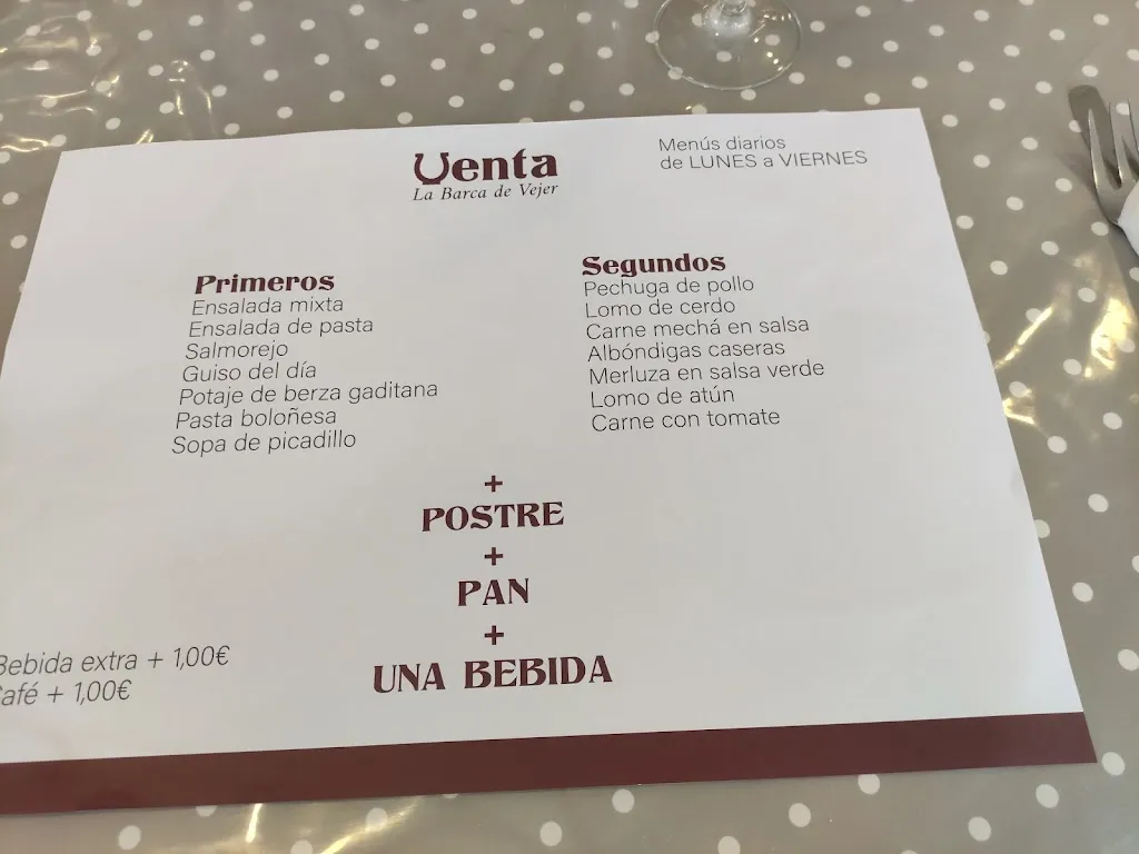 Menu_Venta La Barca de Vejer_Vejer de la Frontera_immagine_3