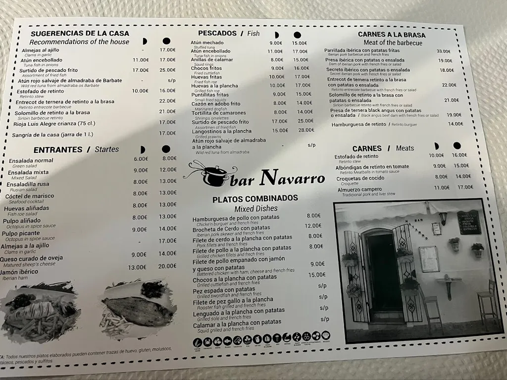 Menu_Bar Navarro_Vejer de la Frontera_image_4