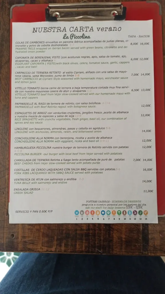 Menu_Piccolina Bistro_Vejer de la Frontera_image_2
