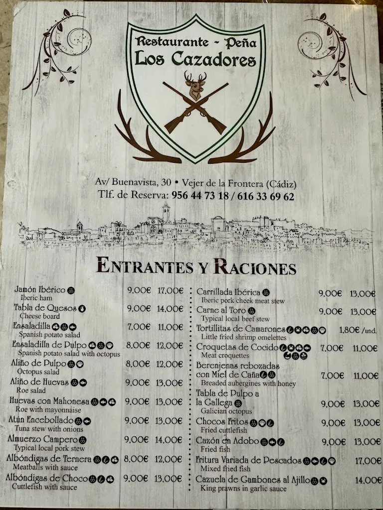 Menu_Restaurante Peña de Cazadores_Vejer de la Frontera_image_2