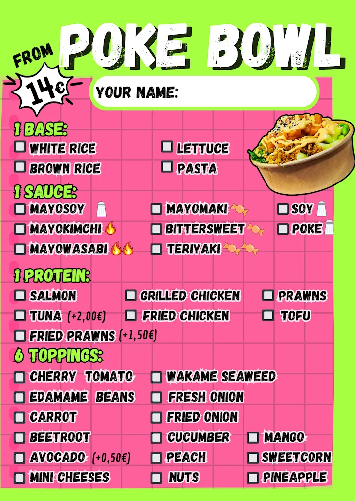 Menu_La Guayabita Beach_Vejer de la Frontera_image_1