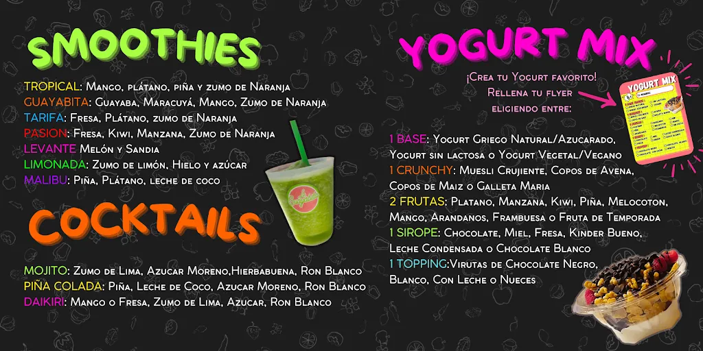 Menu_La Guayabita Beach_Vejer de la Frontera_image_2