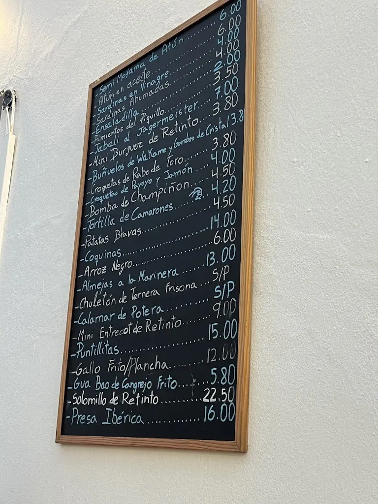 Menu_Tapas de Pepe Julián_Vejer de la Frontera_image_3