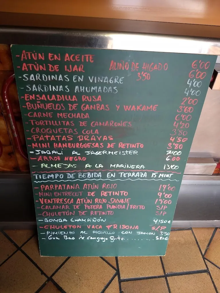 Menu_Tapas de Pepe Julián_Vejer de la Frontera_image_4