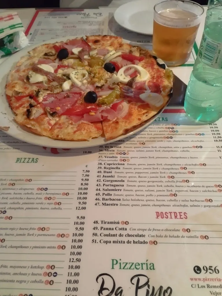 Menu_Restaurante Pizzería Da Pino_Vejer de la Frontera_image_4