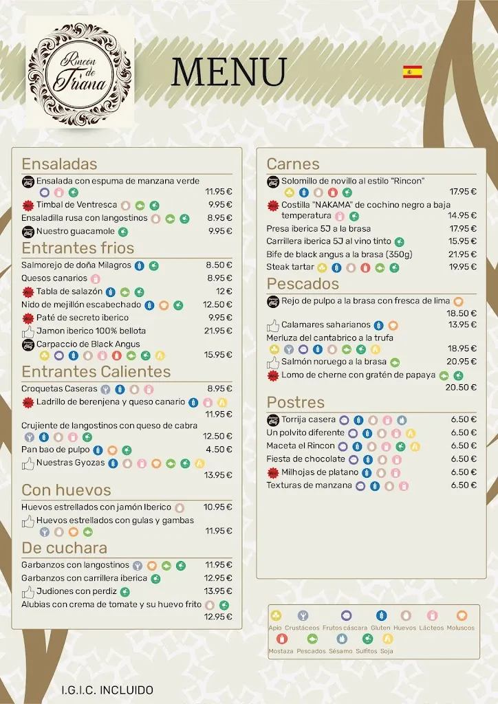 Menu_Rincón de Triana_Las Palmas de Gran Canaria_image_2