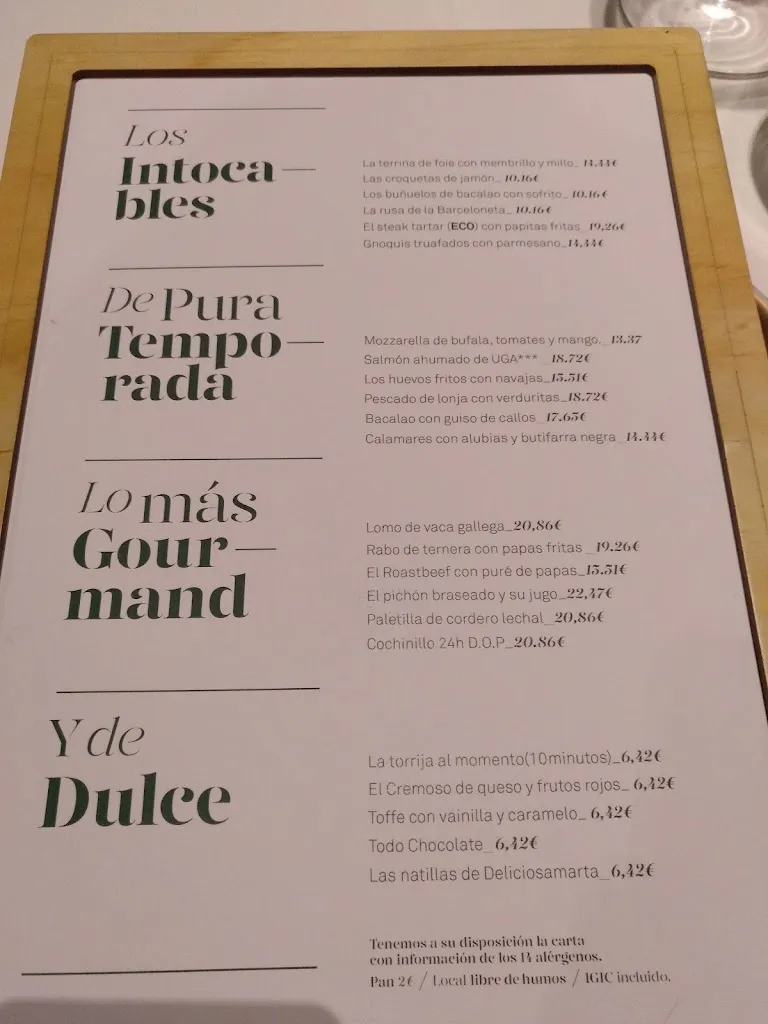 Menu_Restaurante Deliciosa Marta_Las Palmas de Gran Canaria_image_4